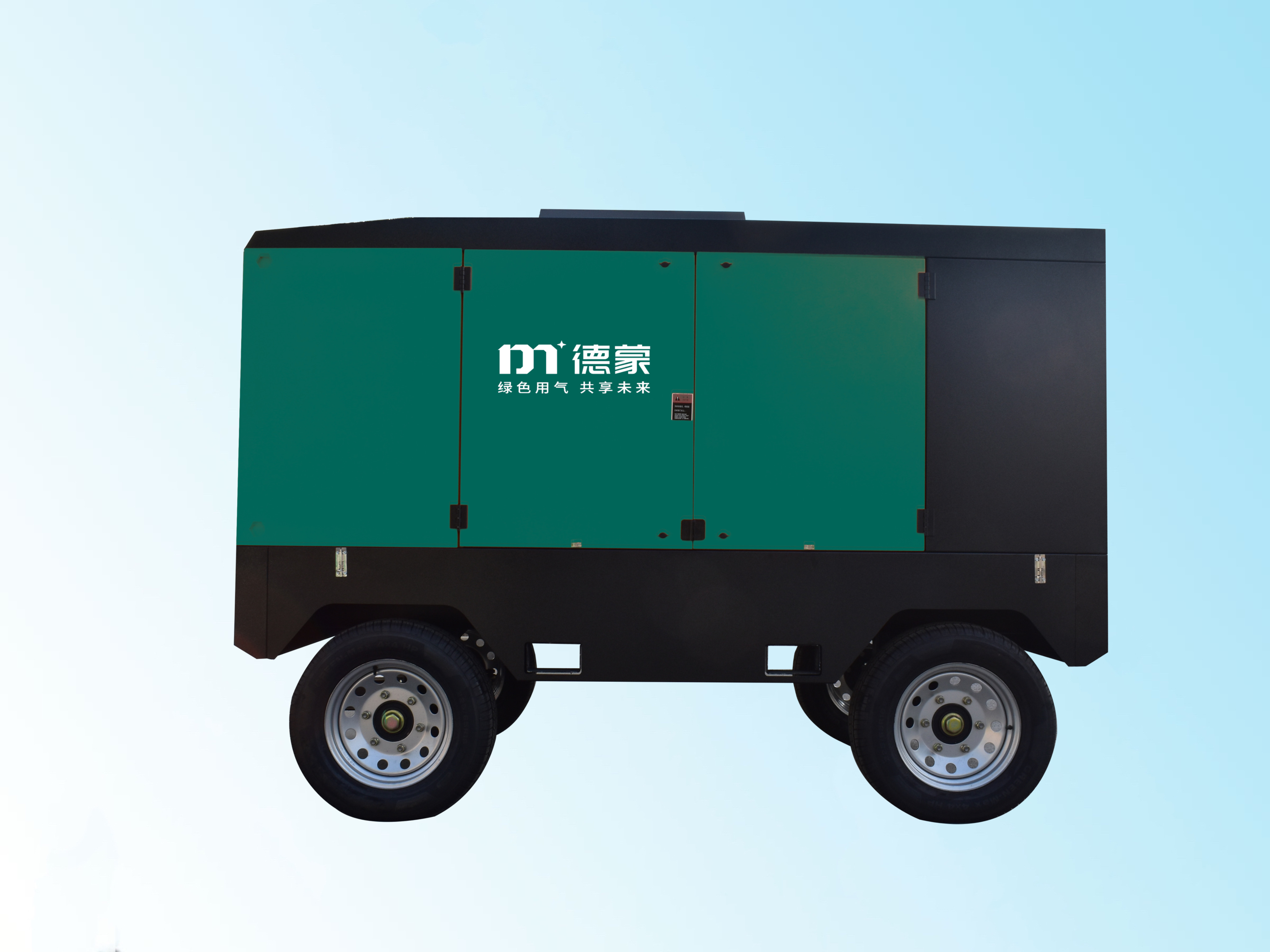 電動二級壓縮移動螺桿式空氣壓縮機(jī)產(chǎn)品圖